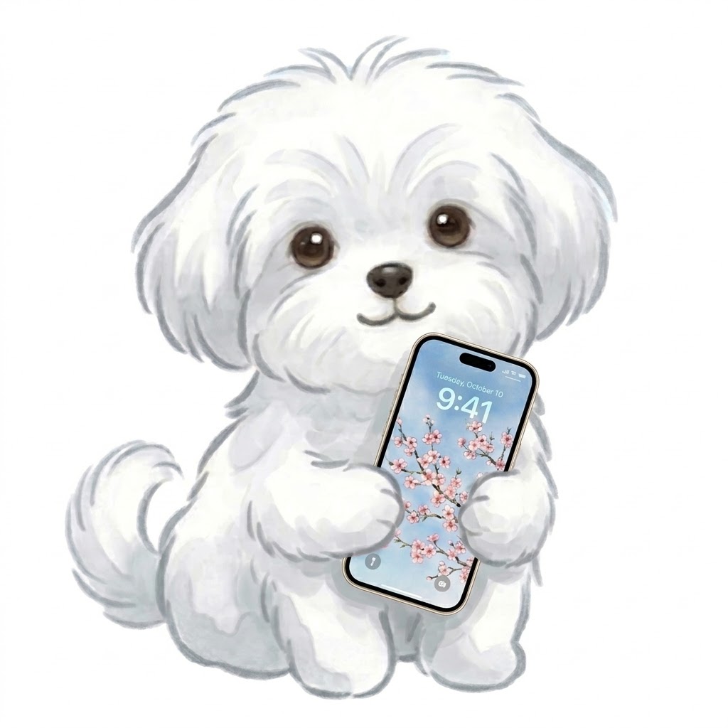 momoとスマホ