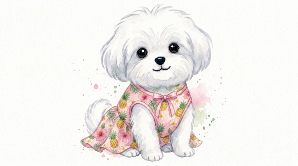 アロハワンピースmomo